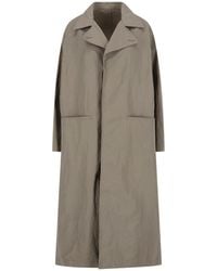 Gucci - Matte Faded Nylon Trench Coat - Lyst
