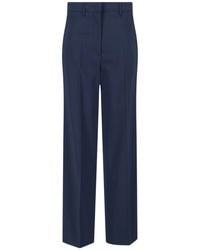 Miu Miu - Pantaloni Sartoriali In Lana Vergine - Lyst