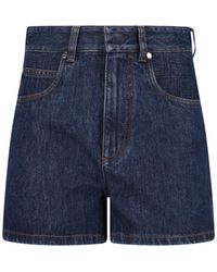 Fendi - Denim Shorts - Lyst