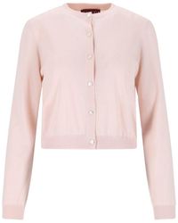 Gucci - Cardigan In Seta E Cashmere - Lyst
