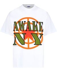 AWAKE NY Crosshair T-Shirt in White for Men | Lyst UK