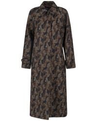 Lardini - Wool Coat - Lyst