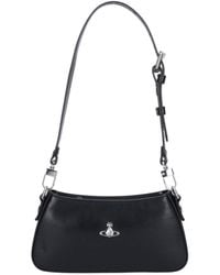 Vivienne Westwood - Italian Cow Leather Shoulder Bag - Lyst