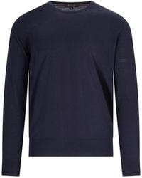 Loro Piana - Crew Neck Basic Sweater - Lyst