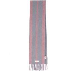 Marni - Sciarpa A Righe Logo - Lyst