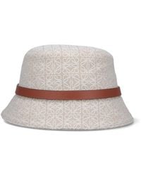 Loewe - Anagram-motif Bucket Hat - Lyst