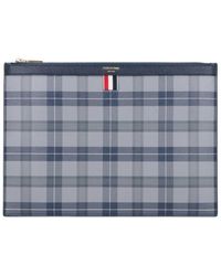 Thom Browne - Leather Pouch Bag - Lyst