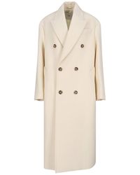 Ami Paris - Double-Breasted Coat - Lyst