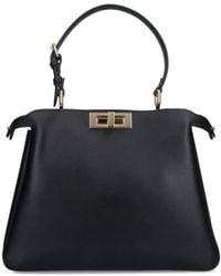 Fendi - Medium Shoulder Bag "Peekaboo" - Lyst