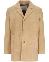 DUNST - Giacca In Suede - Lyst
