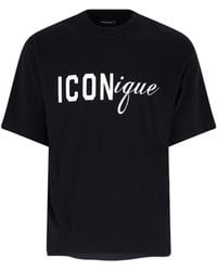DSquared² - T-Shirt Logo "Iconique" - Lyst