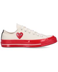 COMME DES GARÇONS PLAY - Chuck 70 Low-Top Sole Sneakers - Lyst