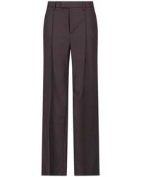 Nili Lotan - High-Waist Wide-Leg Trousers - Lyst
