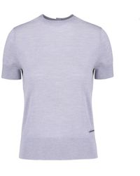Calvin Klein - Wool T-shirt - Lyst
