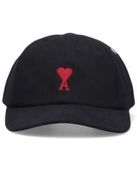 Ami Paris - Baseball Cap Logo - Lyst