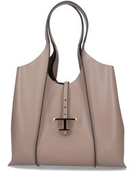 Tod's - T-Timeless Large Tote Bag - Lyst