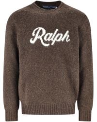 Polo Ralph Lauren - Graphic Crewneck Sweater - Lyst