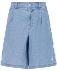 adidas - Denim Shorts - Lyst