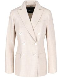 Kiton - Double-Breasted Blazer - Lyst