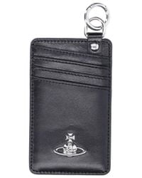 Vivienne Westwood - Leather Card Holder Keychain - Lyst