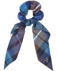 Vivienne Westwood - Checked Scrunchie - Lyst