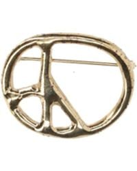 Needles - 'Peace' Brooch - Lyst