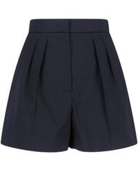 Max Mara - Cotton Shorts - Lyst