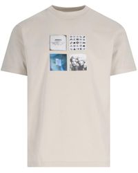Adererror - T-Shirt Dettaglio Etichette - Lyst