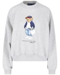 Polo Ralph Lauren - Crewneck Sweatshirt Polo Bear - Lyst