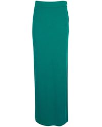 CALVIN KLEIN 205W39NYC Long Pencil Skirt - Green