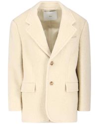 DUNST - Blazer Monopetto In Misto Lana - Lyst