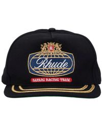 Rhude - Embroidered Graphic Baseball Cap - Lyst