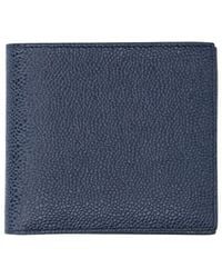 Thom Browne - Pebbled Leather Bifold Wallet - Lyst