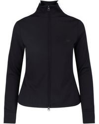 Courreges - Zip Logo Sweatshirt - Lyst