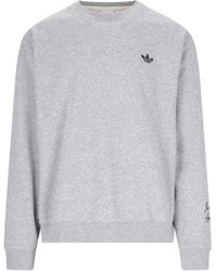 adidas - Retro Print Crewneck Sweatshirt - Lyst