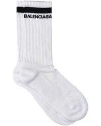 Balenciaga - Logo Socks - Lyst