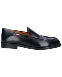 Tod's - Calf Leather Flap Ballet Flats - Lyst