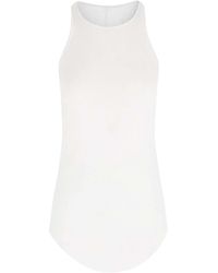 Rick Owens - Ribbed Tank Top - Lyst