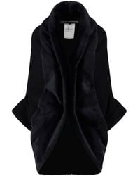 Junya Watanabe - Draped Wool Coat - Lyst