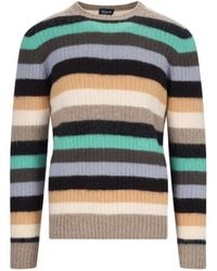 Drumohr - Striped Sweater - Lyst