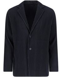 Homme Plissé Issey Miyake - Tailored Pleated Jacket - Lyst