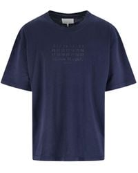 Maison Margiela - T-Shirt "Numeric" - Lyst