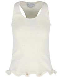 Stella McCartney - Cotton Tank Top - Lyst