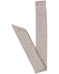 GIUSEPPE DI MORABITO - Viscose Scarf With Rhinestones - Lyst