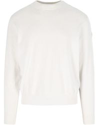 Moncler Genius - X Mercedes-Benz By Nigo Logo Crewneck Sweatshirt - Lyst