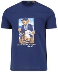 Polo Ralph Lauren - Polo Bear Cotton T-Shirt - Lyst