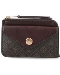 Tory Burch - T Monogram Card Holder - Lyst