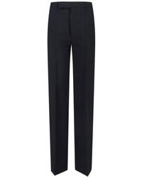 Rick Owens - High-Waisted Pleated Trousers - Lyst
