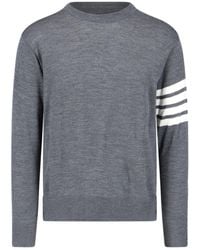 Thom Browne - 100% Virgin Wool Sweater - Lyst