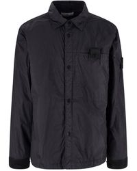 Stone Island - Jacket “Q100022 Crinkle Reps Ny” - Lyst